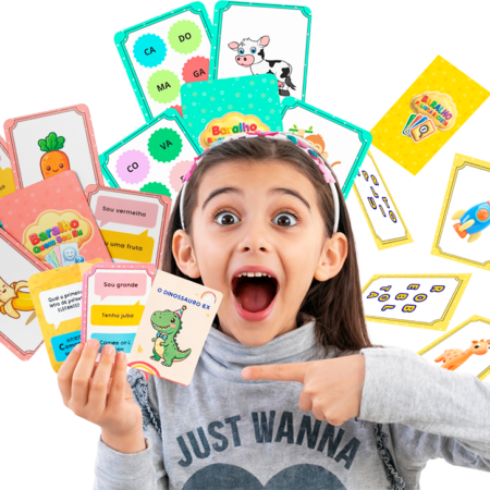 Kit Brincando e Aprendendo | 10 Jogos Prontos para Alfabetização
