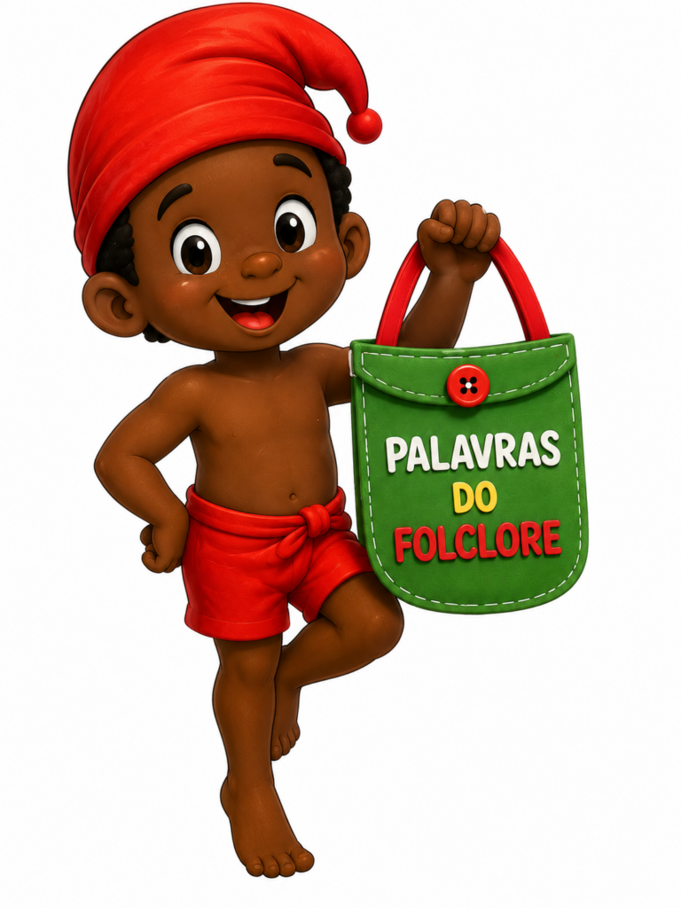 Saci das Palavras – Personagem do folclore Gigante Interativo